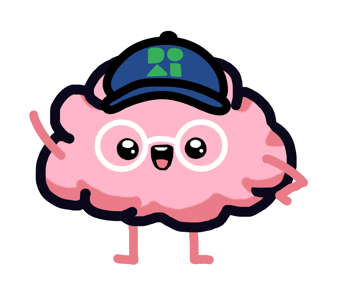 Brainee, the Day of AI USA mascot